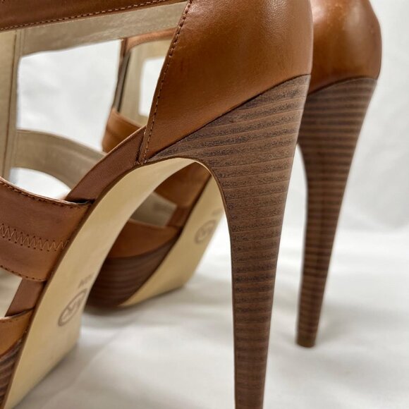 BRAND NEW! Michael Kors Berkley Platform Leather Sandals, Size 10 - Picture 5 of 12